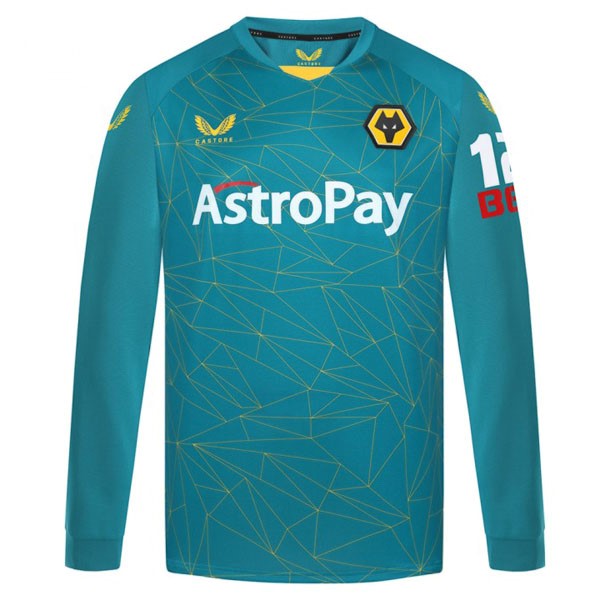 Tailandia Camiseta Wolves 2ª ML 2022/23